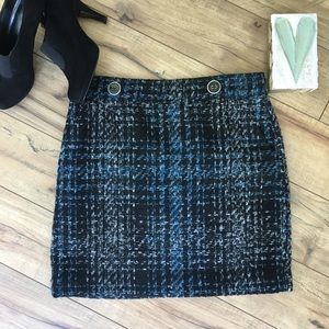 LOFT Boucle Tweed Skirt